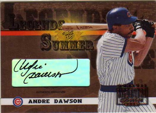 2003 Donruss Signature Legends of Summer Autographs #3 Andre Dawson