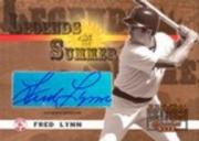 2003 Donruss Signature Legends of Summer Autographs #16 Fred Lynn