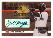 2003 Donruss Signature Legends of Summer Autographs #22 Joe Morgan SP/125
