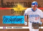 2003 Donruss Signature Legends of Summer Autographs #36 Ryne Sandberg SP/75