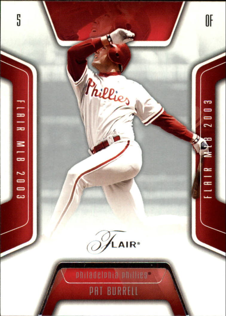 2003 Flair #10 Pat Burrell