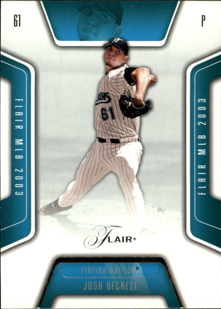 2003 Flair #42 Josh Beckett