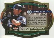 2003 Fleer Authentix Ballpark Classics #10 Ichiro Suzuki back image