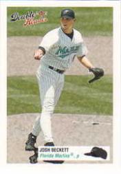 2003 Fleer Double Header #60 Josh Beckett