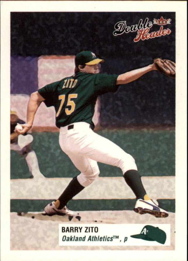 2003 Fleer Double Header #180 Barry Zito