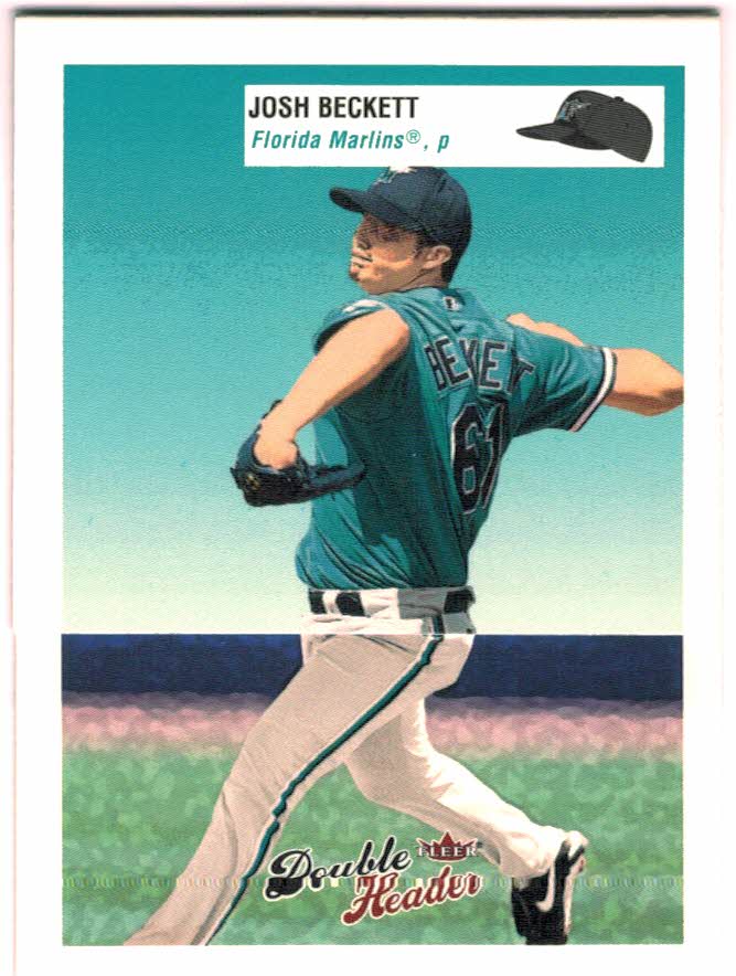 2003 Fleer Double Header #201-02 J.Beckett/L.Castillo