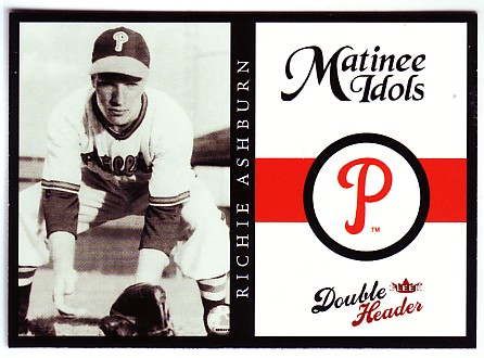 2003 Fleer Double Header Matinee Idols #2 Richie Ashburn