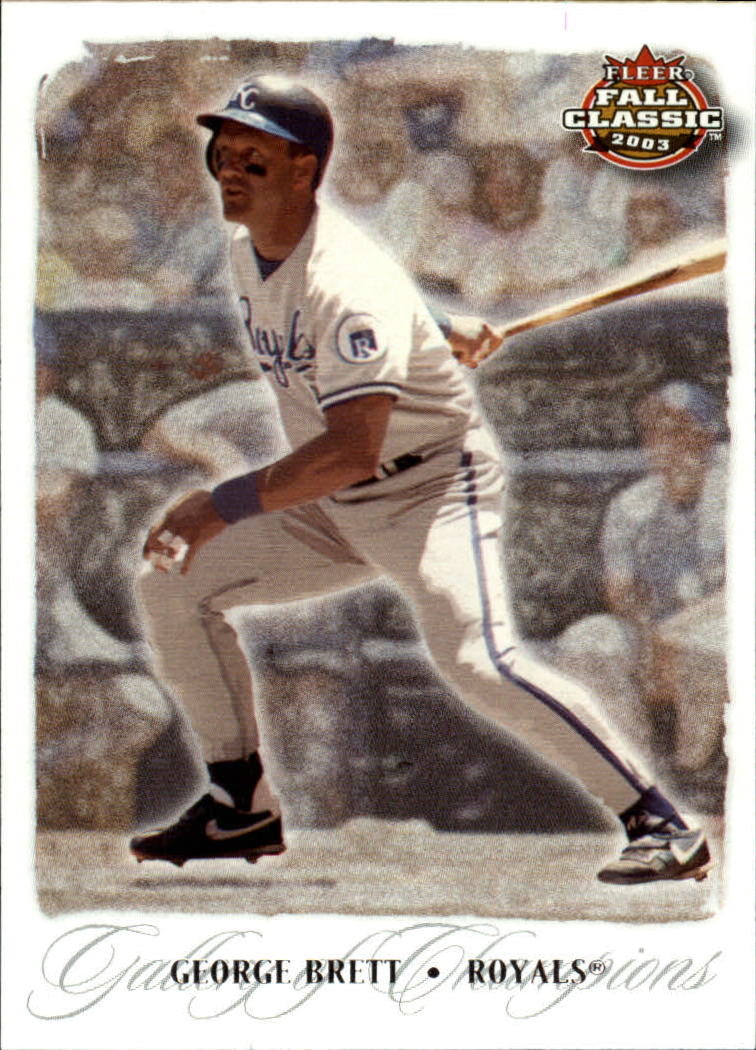 2003 Fleer Fall Classics #72 George Brett GC