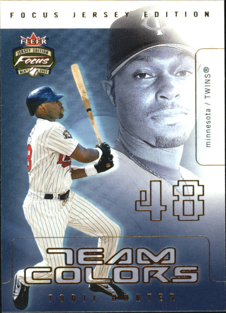 2003 Fleer Focus JE Team Colors #9 Torii Hunter