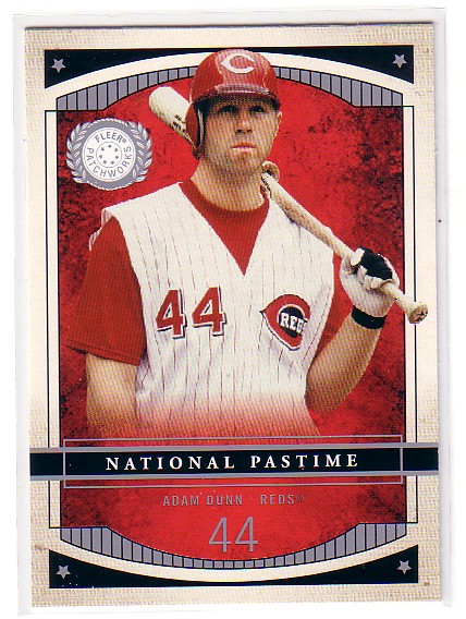 2003 Fleer Patchworks National Pastime #11 Adam Dunn