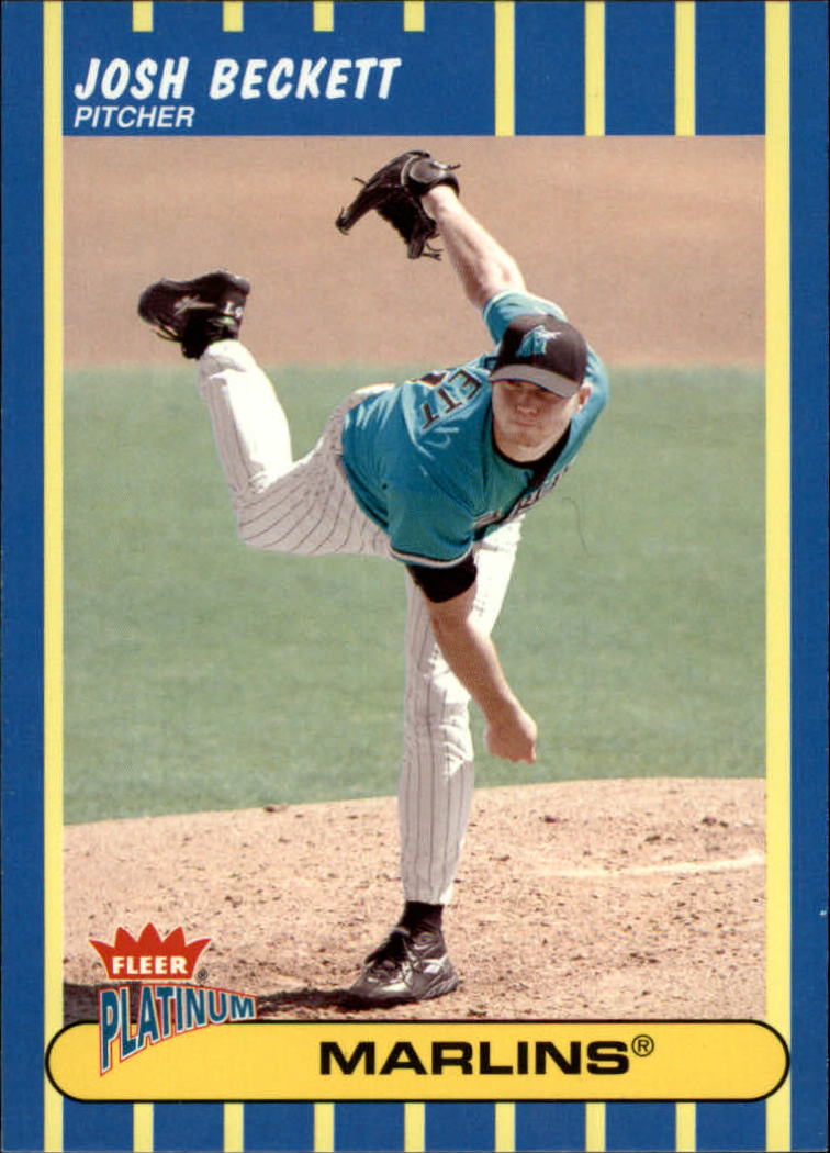 2003 Fleer Platinum #83 Josh Beckett