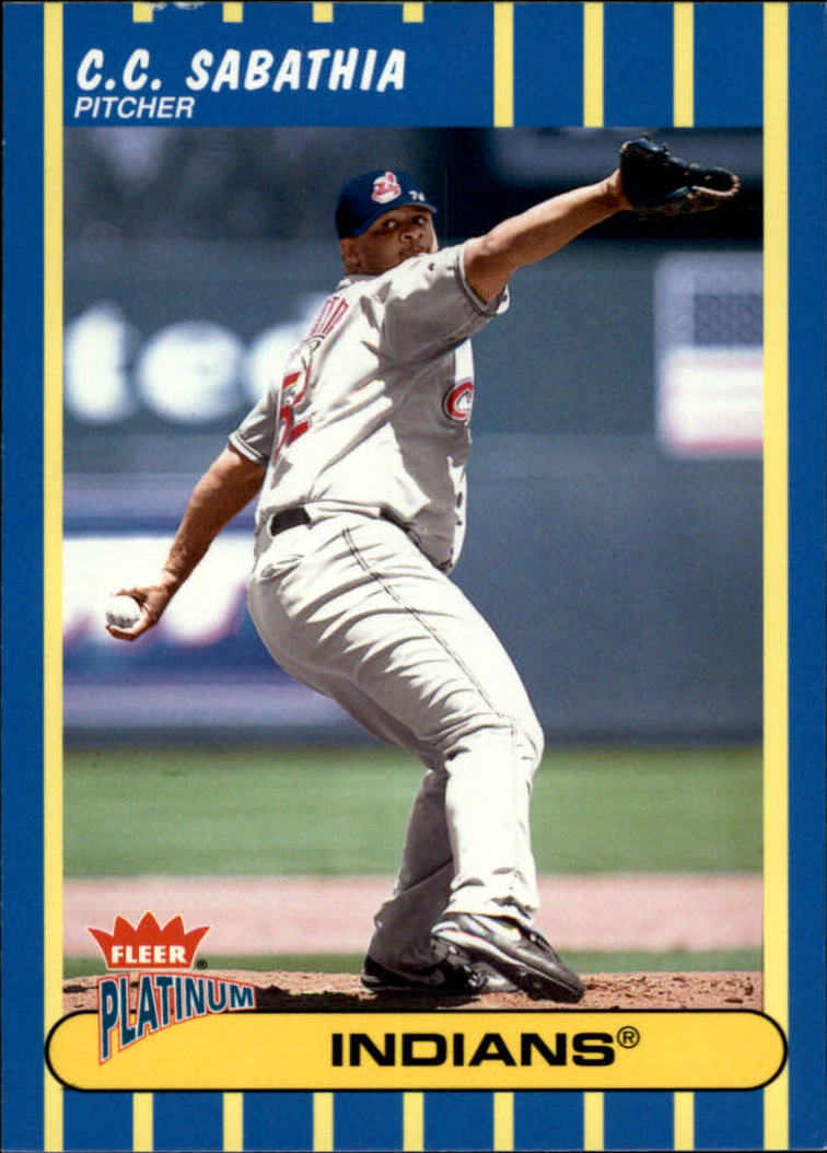 2003 Fleer Platinum #199 C.C. Sabathia