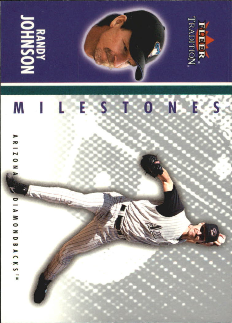 2003 Fleer Tradition Update Milestones #10 Randy Johnson