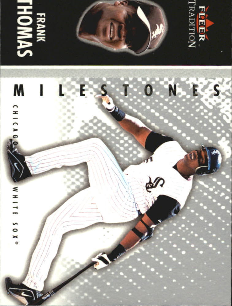 2003 Fleer Tradition Update Milestones #16 Frank Thomas