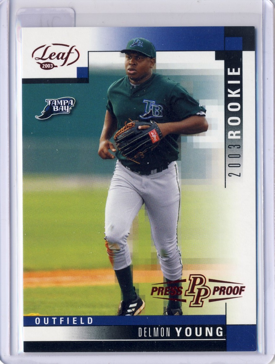 2003 Leaf Press Proofs Red #326 Delmon Young ROO