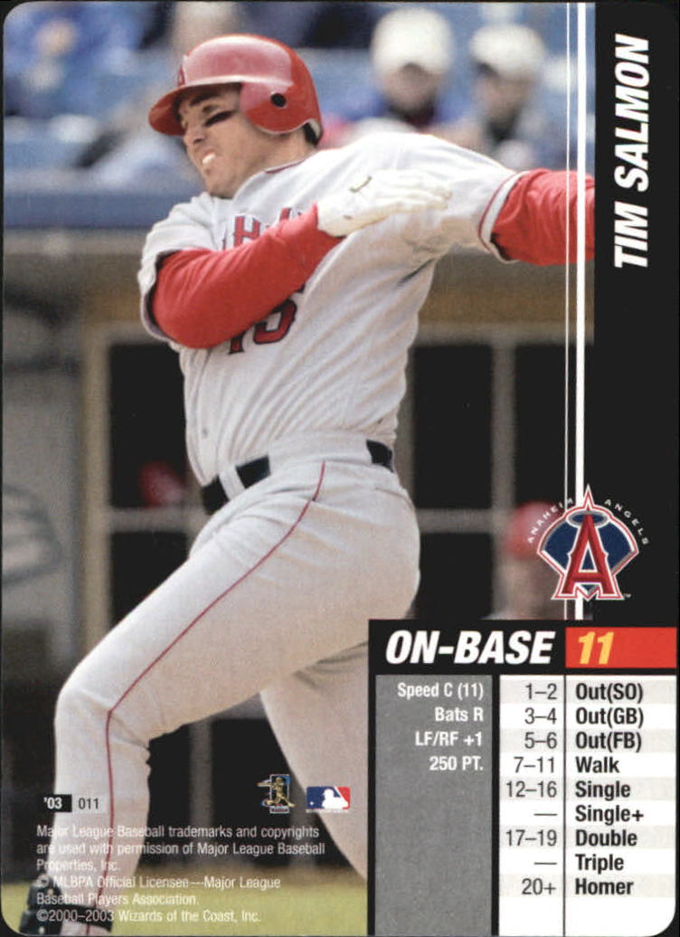 2003 MLB Showdown #11 Tim Salmon