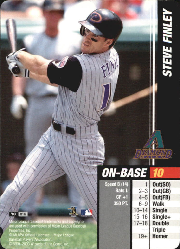 2003 MLB Showdown #16 Steve Finley