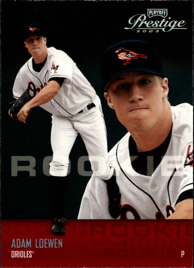 2003 Playoff Prestige #203 Adam Loewen ROO RC