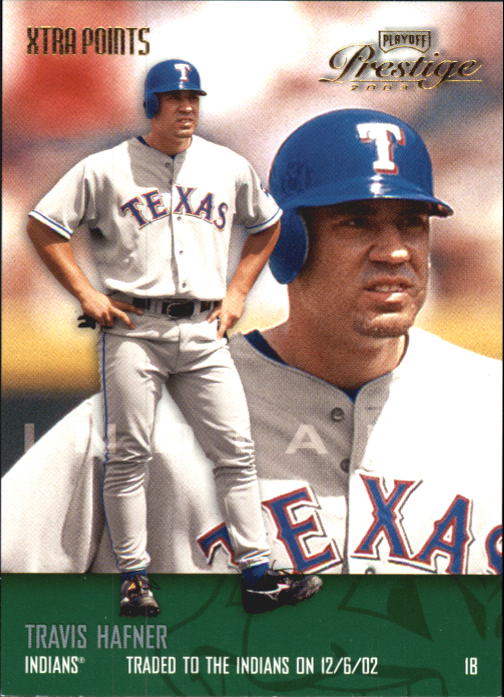 2003 Playoff Prestige Xtra Points Green #28 Travis Hafner