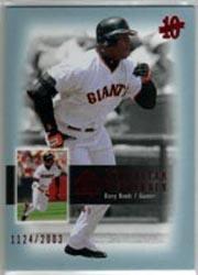 2003 SP Authentic Superstar Flashback #SF52 Barry Bonds