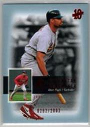2003 SP Authentic Superstar Flashback #SF56 Albert Pujols