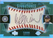 2003 Sweet Spot Signatures Black Ink Holo-Foil #IS Ichiro Suzuki