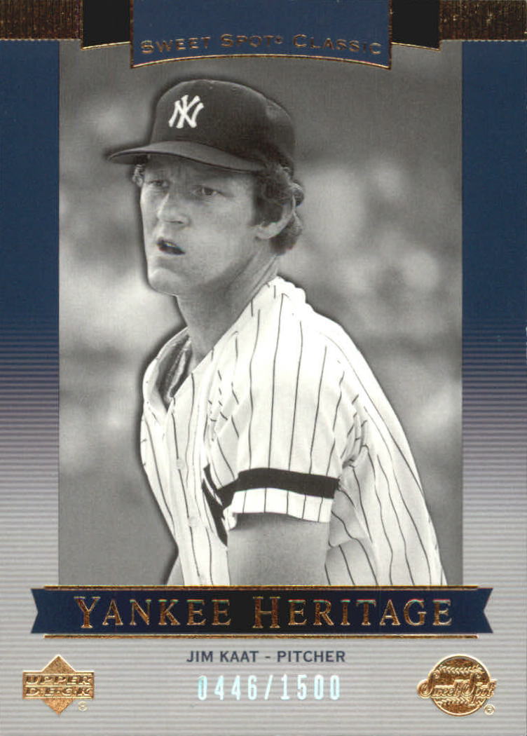 2003 Sweet Spot Classics #131 Jim Kaat YH