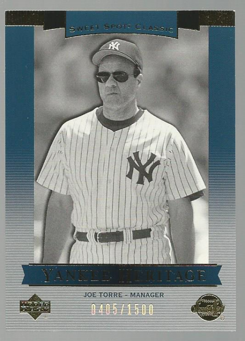 2003 Sweet Spot Classics #133 Joe Torre YH