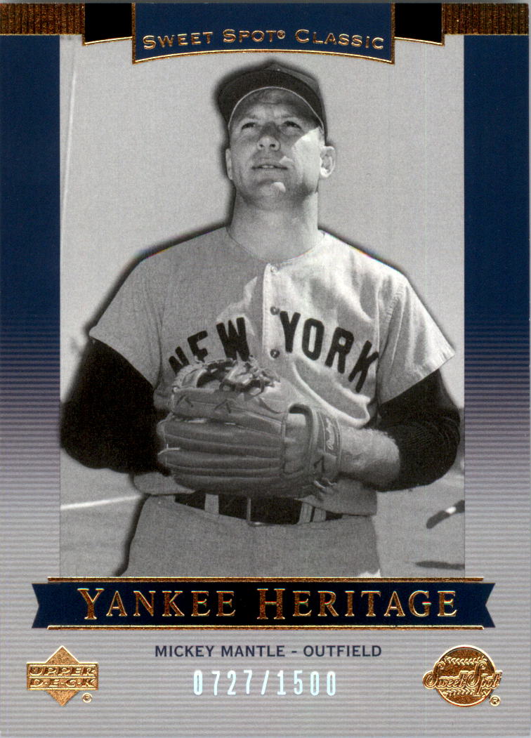 2003 Sweet Spot Classics #136 Mickey Mantle YH