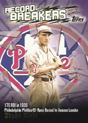 2003 Topps Record Breakers #CK Chuck Klein 1