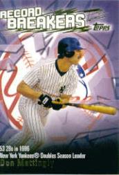 2003 Topps Record Breakers #DM Don Mattingly 1