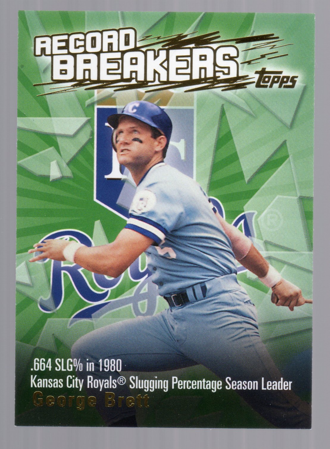2003 Topps Record Breakers #GB1 George Brett 1