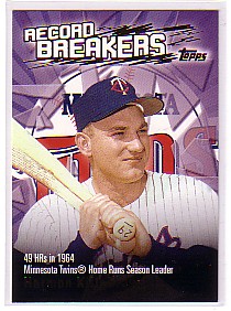 2003 Topps Record Breakers #HK Harmon Killebrew 1