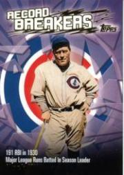 2003 Topps Record Breakers #HW Hack Wilson 1