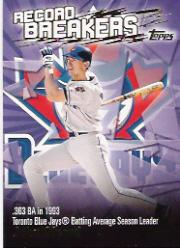 2003 Topps Record Breakers #JO John Olerud 1