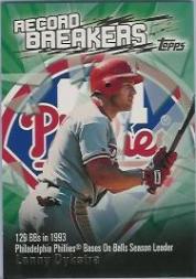 2003 Topps Record Breakers #LD Lenny Dykstra 2