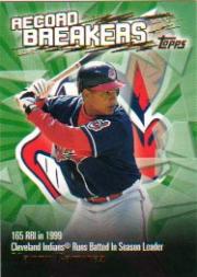2003 Topps Record Breakers #MR Manny Ramirez 2