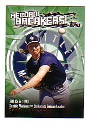 2003 Topps Record Breakers #RJ2 Randy Johnson 2