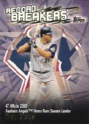 2003 Topps Record Breakers #TG Troy Glaus 1