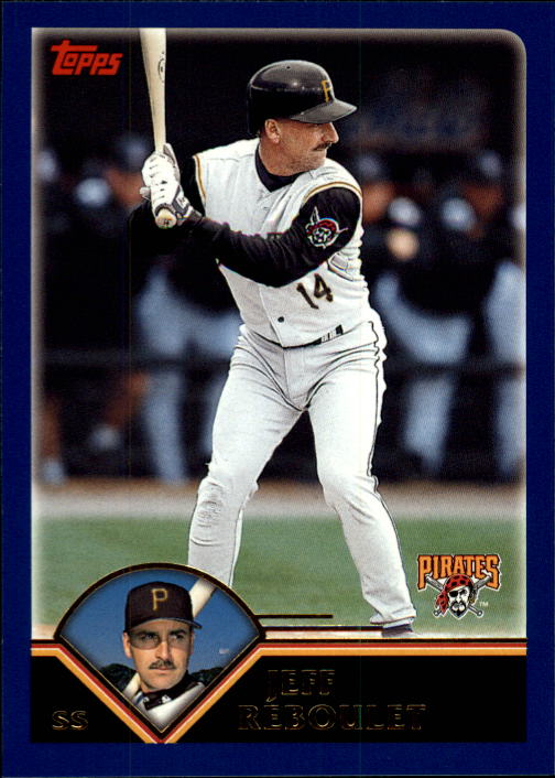 2003 Topps Traded #T9 Jeff Reboulet