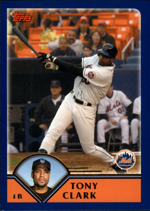 2003 Topps Traded #T20 Tony Clark