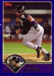 2003 Topps Traded #T109 Raul Mondesi