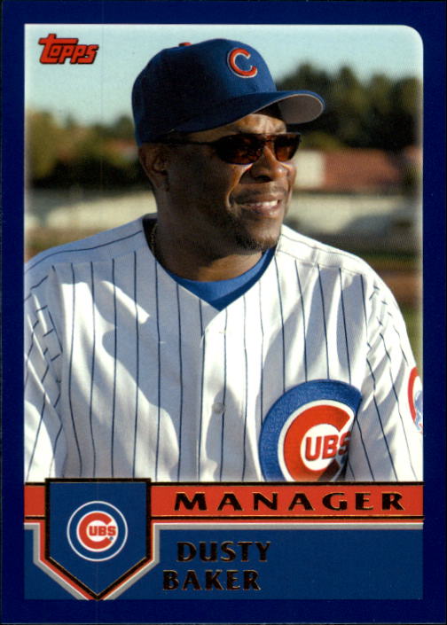 2003 Topps Traded #T116 Dusty Baker MG
