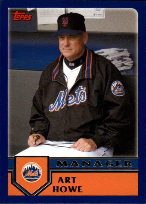 2003 Topps Traded #T120 Art Howe MG