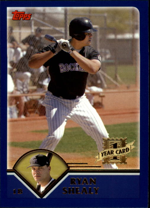 2003 Topps Traded #T185 Ryan Shealy FY RC