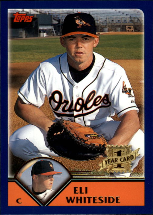 2003 Topps Traded #T192 Eli Whiteside FY RC