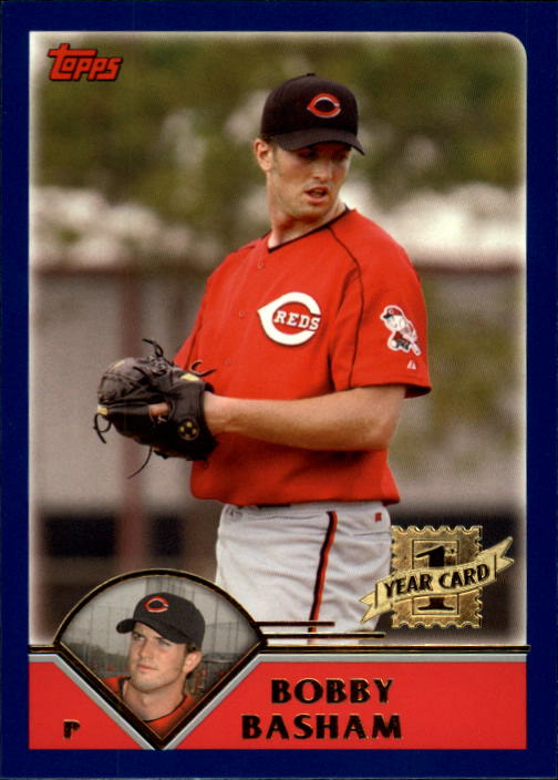 2003 Topps Traded #T216 Bobby Basham FY RC