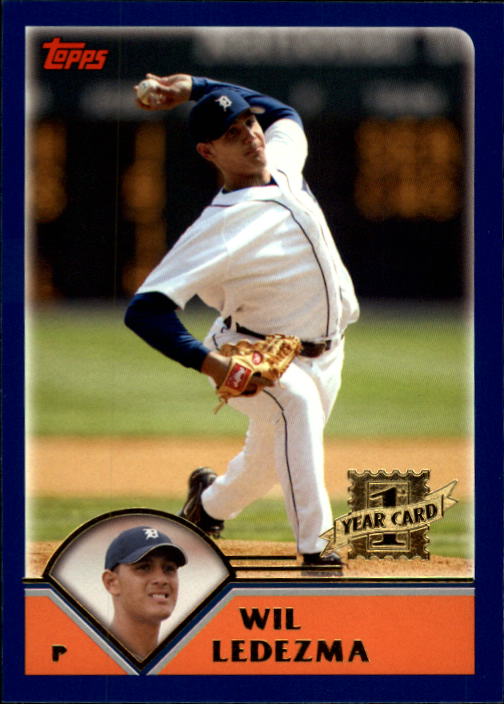 2003 Topps Traded #T221 Wil Ledezma FY RC