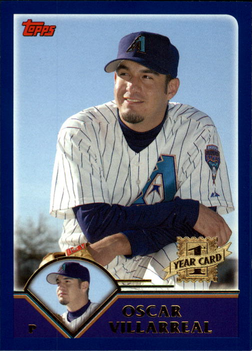 2003 Topps Traded #T224 Oscar Villarreal FY RC