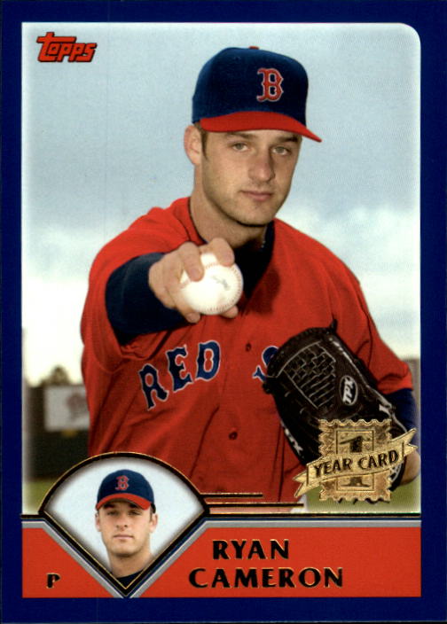 2003 Topps Traded #T252 Ryan Cameron FY RC